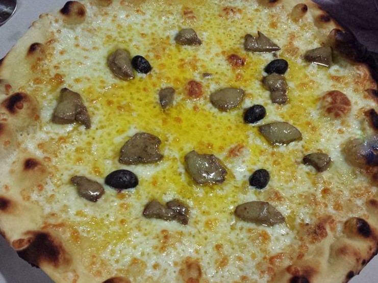 Pizza de foie